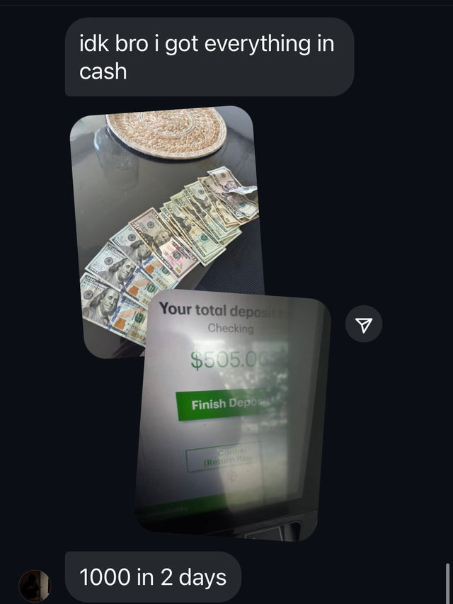 Customer testimonial screenshot