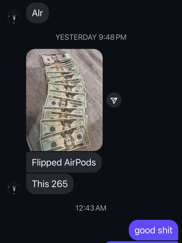 Customer testimonial screenshot