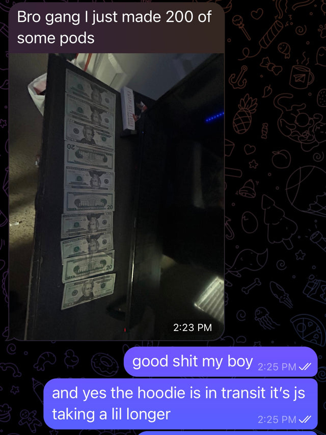 Customer testimonial screenshot