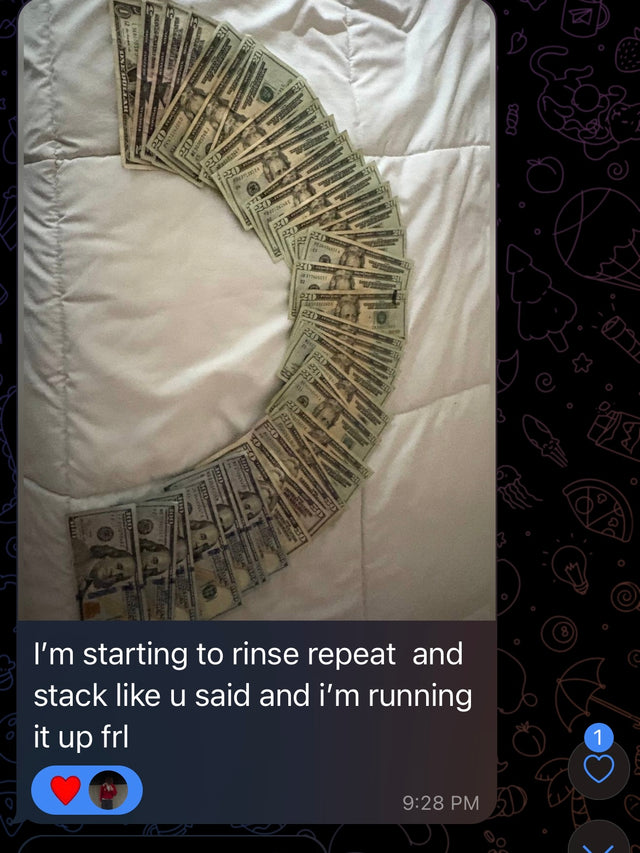 Customer testimonial screenshot